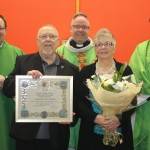 Golden Wedding at St Bride’s