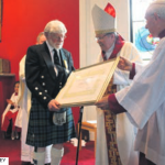Brian McEwan receives Benenerenti Medal