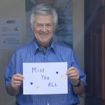 St Bernadette’s PS say ‘We Miss You’ in a video group hug