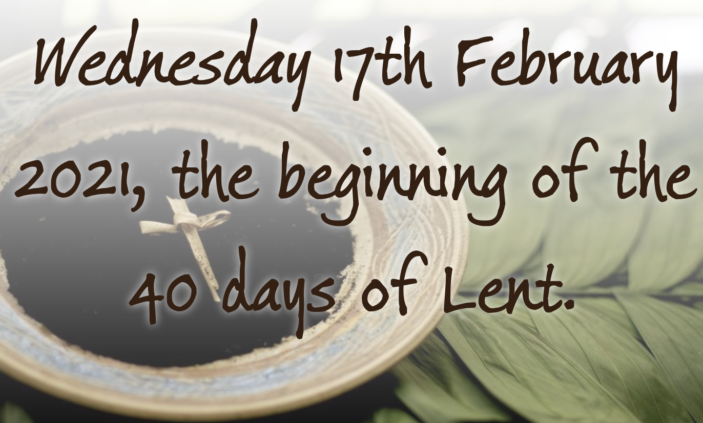 Starting our journey through Lent