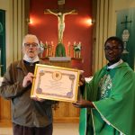 Bene Merenti for Fintry parish worker