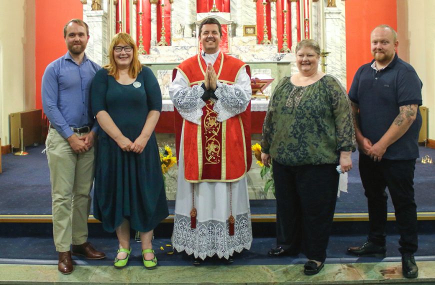 St Thomas’, Arbroath, welcomes four new members