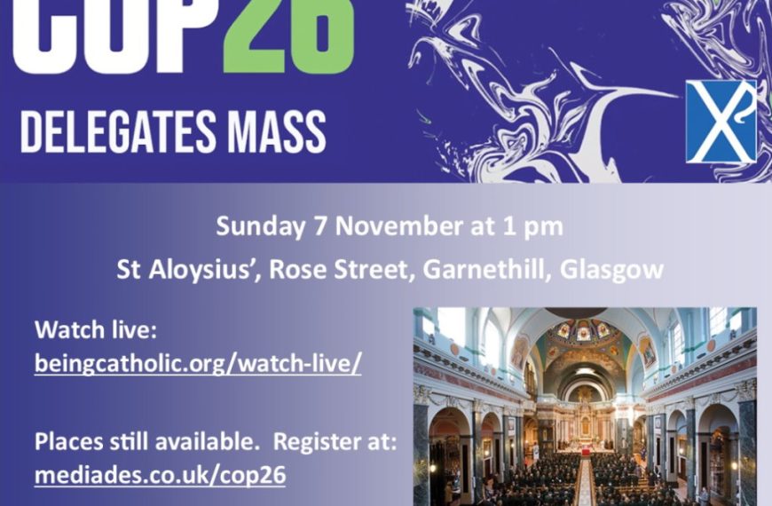 COP26 Delegates Mass