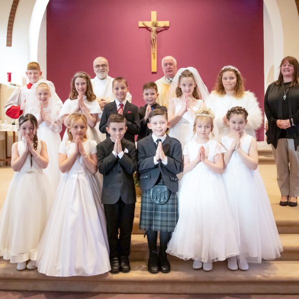 First Communions at Ss Peter and Paul