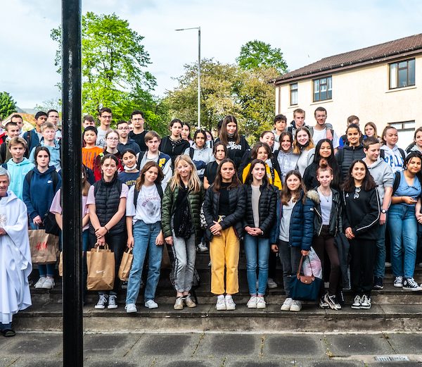 Tullibody’s VIP guests from France