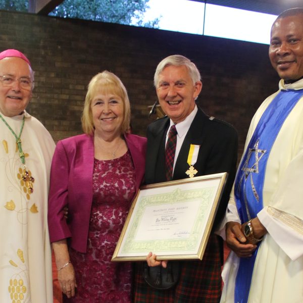 Bene Merenti Medal for Bill Flight