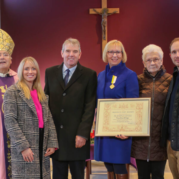 Fiona McLagan – Papal Medal for services to Catholic Education