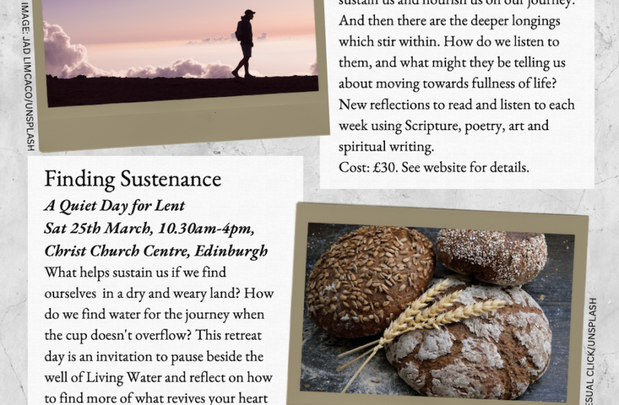 Lenten Reflections