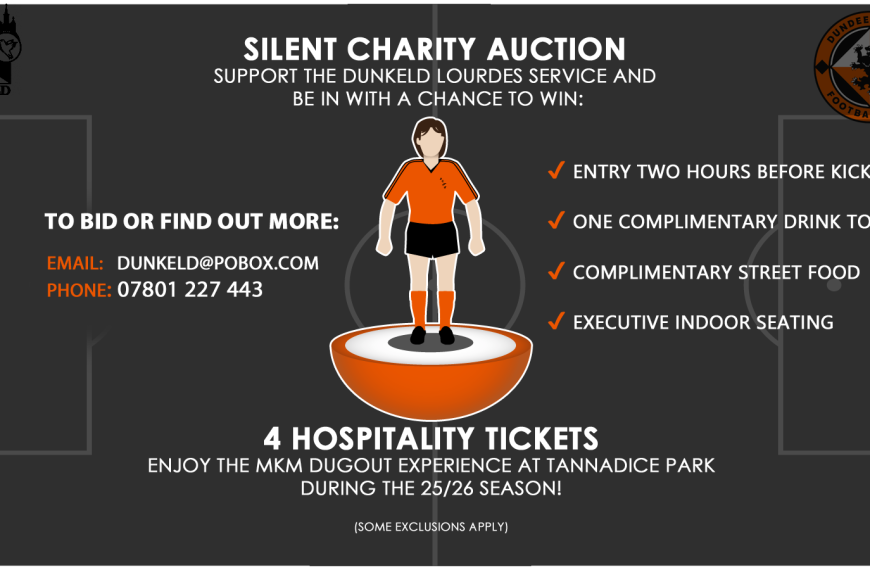 Charity auction for Lourdes