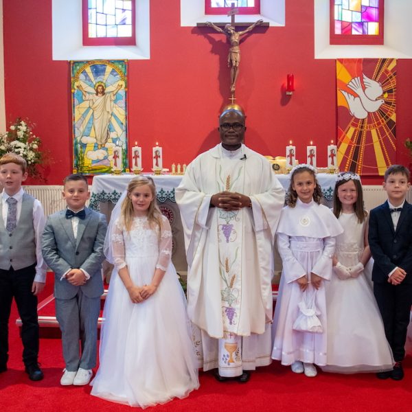 Celebrating First Holy Communion at St Stephen’s, Blairgowrie