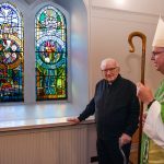 Bishop blesses windows at Auchterarder