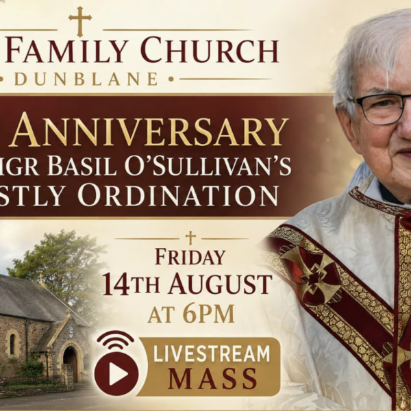 “Because We Love You”: Parish Honours Mgr Basil’s 70 Years of Priesthood